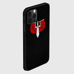 Чехол для iPhone 12 Pro Темные ангелы до Ереси цвет легиона, цвет: 3D-черный — фото 2