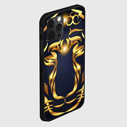 Чехол для iPhone 12 Pro Золотой символ года Тигр, цвет: 3D-черный — фото 2