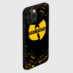 Чехол для iPhone 12 Pro WU-TANG CLAN БРЫЗГИ КРАСОК, цвет: 3D-черный — фото 2