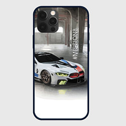 Чехол для iPhone 12 Pro BMW Motorsport Mission 8, цвет: 3D-черный
