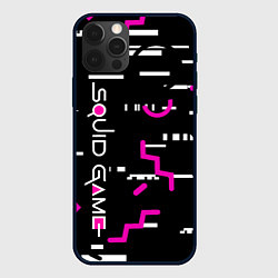 Чехол для iPhone 12 Pro Squid Gam: Узоры, цвет: 3D-черный