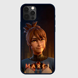 Чехол для iPhone 12 Pro Милаха Марси, цвет: 3D-черный