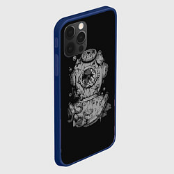 Чехол для iPhone 12 Pro Sea Devil, цвет: 3D-тёмно-синий — фото 2