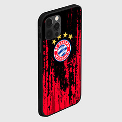 Чехол для iPhone 12 Pro Bayern Munchen: Бавария, цвет: 3D-черный — фото 2