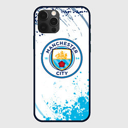 Чехол для iPhone 12 Pro Manchester City - Футбольный клуб, цвет: 3D-черный