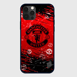Чехол для iPhone 12 Pro Manchester United: Возвращения Ronaldo, цвет: 3D-черный