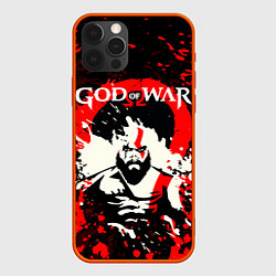 Чехол iPhone 12 Pro GOD OF WAR ГОД ОФ ВАР БРЫЗГИ ГРАНЖ