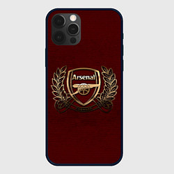 Чехол для iPhone 12 Pro Arsenal London, цвет: 3D-черный