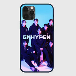 Чехол для iPhone 12 Pro ENHYPEN: Хисын, Джей, Джейк, Сонхун, Сону, Чонвон,, цвет: 3D-черный