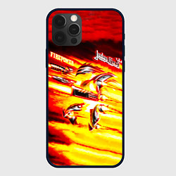 Чехол для iPhone 12 Pro Firepower - Judas Priest, цвет: 3D-черный