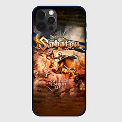 Чехол для iPhone 12 Pro Swedish Empire Live - Sabaton, цвет: 3D-черный