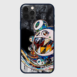 Чехол для iPhone 12 Pro Стрит-арт Такаси Мураками, цвет: 3D-черный