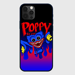 Чехол для iPhone 12 Pro POPPY PLAYTIME ПОППИ ПЛЕЙТАЙМ ХАГГИ ВАГГИ FIRE, цвет: 3D-черный