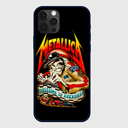 Чехол для iPhone 12 Pro Metallica WELCOME TO ROCKVILLE, цвет: 3D-черный