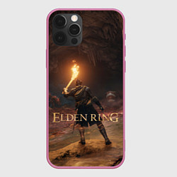 Чехол для iPhone 12 Pro Elden Ring - подземелье, цвет: 3D-малиновый