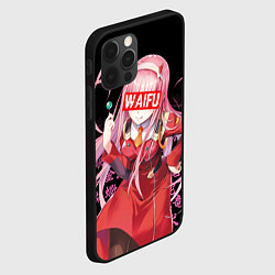 Чехол для iPhone 12 Pro 02, ZERO TWO, DARLING IN THE FRANXX, цвет: 3D-черный — фото 2