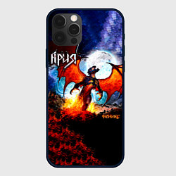 Чехол для iPhone 12 Pro Феникс - Ария, цвет: 3D-черный