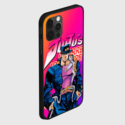 Чехол для iPhone 12 Pro JOJO BIZARRE ADVENTURE ДЖО ДЖО ГРАДИЕНТ, цвет: 3D-черный — фото 2