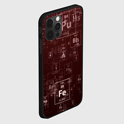 Чехол для iPhone 12 Pro Fe - Таблица Менделеева, цвет: 3D-черный — фото 2