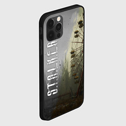 Чехол для iPhone 12 Pro СТАЛКЕР 2 КОЛЕСО ОБОЗРЕНИЯ, цвет: 3D-черный — фото 2