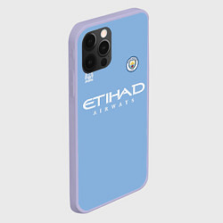 Чехол для iPhone 12 Pro Bernardo 20 MCFC игровая, цвет: 3D-светло-сиреневый — фото 2