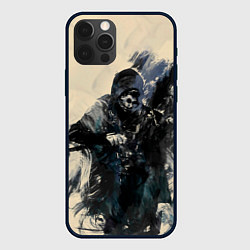 Чехол для iPhone 12 Pro Корво Аттано, цвет: 3D-черный