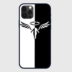 Чехол для iPhone 12 Pro WALHALLA TEAM BLACK WHITE STYLE TOKYO REVENGERS, цвет: 3D-черный