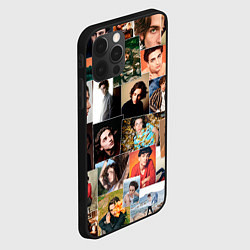 Чехол для iPhone 12 Pro Тимоти цветной коллаж, цвет: 3D-черный — фото 2