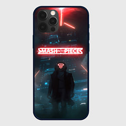 Чехол для iPhone 12 Pro Smash Into Pieces Big Bang Neon man, цвет: 3D-черный