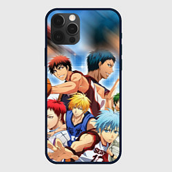 Чехол для iPhone 12 Pro KUROKO BASKETBALL КОМАНДА, цвет: 3D-черный