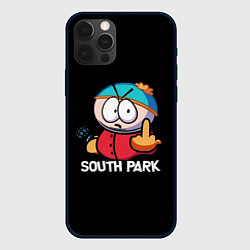 Чехол для iPhone 12 Pro Южный парк Эрик South Park, цвет: 3D-черный