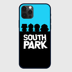 Чехол для iPhone 12 Pro Южный парк персонажи South Park, цвет: 3D-черный