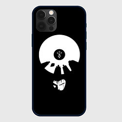 Чехол для iPhone 12 Pro BERSERK ЧБ, цвет: 3D-черный