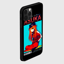 Чехол для iPhone 12 Pro Asuka - Neon Genesis Evangelion, цвет: 3D-черный — фото 2
