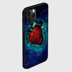 Чехол для iPhone 12 Pro Сладкая Космическая Ягодка, цвет: 3D-черный — фото 2
