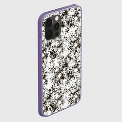 Чехол для iPhone 12 Pro Зимний Камуфляж цифра, цвет: 3D-серый — фото 2