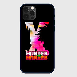 Чехол для iPhone 12 Pro Hunter x Hunter - Гон x Киллуа, цвет: 3D-черный