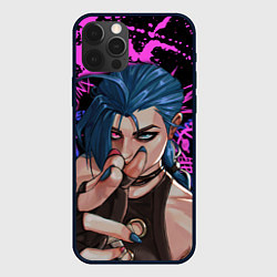 Чехол для iPhone 12 Pro Arcane League Of Legends JINX ПАУДЕР, цвет: 3D-черный