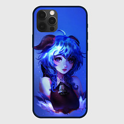 Чехол для iPhone 12 Pro Гань Юй во всей красе Геншин Импакт, цвет: 3D-черный