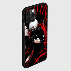 Чехол для iPhone 12 Pro Токийский Гуль Красный Змей Tokyo Ghoul Snake, цвет: 3D-черный — фото 2