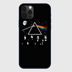 Чехол для iPhone 12 Pro PINK FLOYD LOGO ПИНК ФЛОЙД НЕБО, цвет: 3D-черный