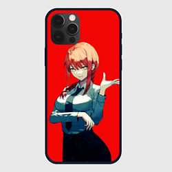 Чехол iPhone 12 Pro Макима просто Человек бензопила