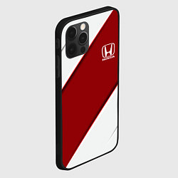 Чехол для iPhone 12 Pro Honda - Red sport, цвет: 3D-черный — фото 2