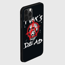 Чехол для iPhone 12 Pro Punks Not Dead Анархия, цвет: 3D-черный — фото 2