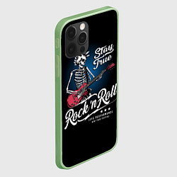 Чехол для iPhone 12 Pro Rock-n-Roll Punk, цвет: 3D-салатовый — фото 2
