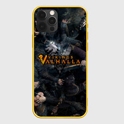 Чехол для iPhone 12 Pro В пылу битвы: Викинги: Вальхалла, цвет: 3D-желтый