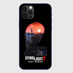 Чехол для iPhone 12 Pro Dying Light Stay Human, цвет: 3D-черный