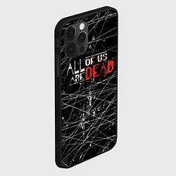 Чехол для iPhone 12 Pro Мы все мертвы All of Us Are Dead, цвет: 3D-черный — фото 2