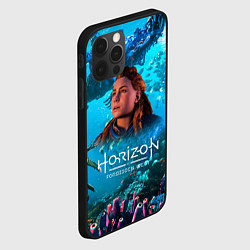 Чехол для iPhone 12 Pro Horizon Forbidden West Подводный мир, цвет: 3D-черный — фото 2