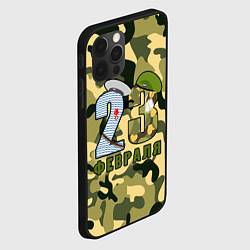 Чехол для iPhone 12 Pro Сильные подарки ко Дню Защитника Отечества, цвет: 3D-черный — фото 2